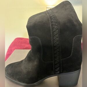 Vince Camuto Water Repellent Mid Shaft Suede Boot